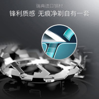 飞利浦(Philips)电动剃须刀三刀头刮胡刀旋转式 全身水洗型干湿双剃贴面舒适剃须S1203/02