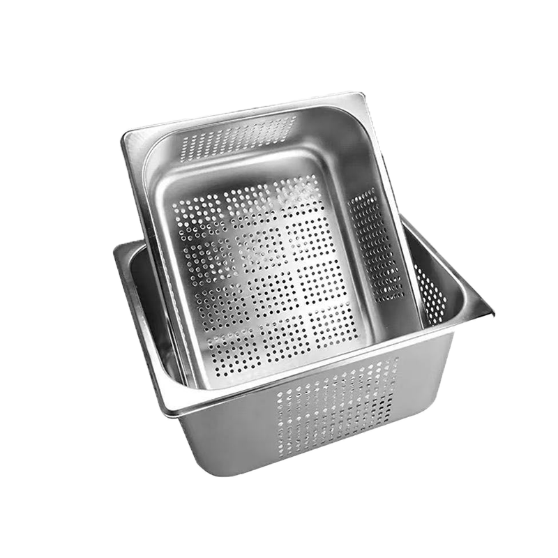 铂锜澳 304不锈钢冲孔份数盆/个高清大图