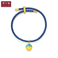 周大福 迪士尼经典系列 唐老鸭冲鸭铃铛 定价足金金转运珠/吊坠/配绳