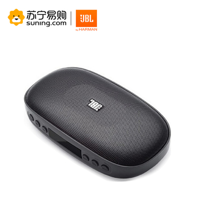 JBL SD-18黑 无线便携蓝牙音箱 插卡音响 户外MP3播放器扬声器迷你低音炮 FM收音机免提通话 LED显示屏