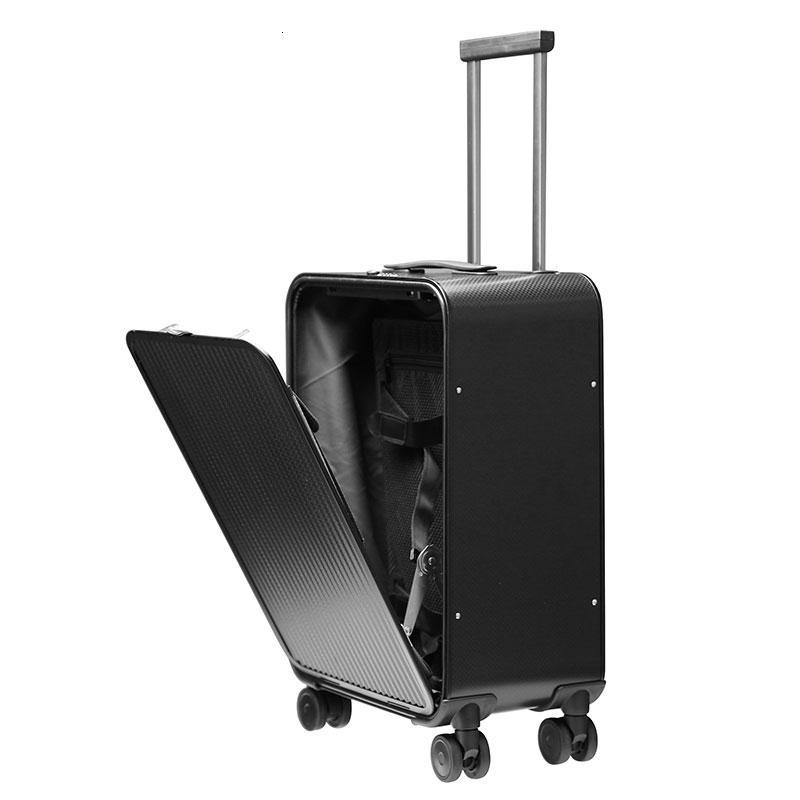 侧开旅行箱侧开全铝镁合金拉杆箱20寸女登机箱16商务行李箱24万向轮男