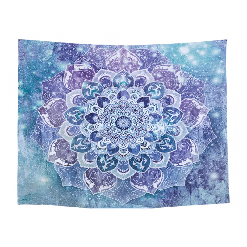 美帮汇印度曼陀罗背景布挂布 酒吧餐厅民族风拍照背景乡村风情挂毯高清大图