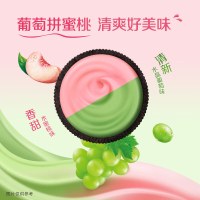 奥利奥夹心饼干(水晶葡萄味+水蜜桃味)97g*3盒 独立包装儿童早餐