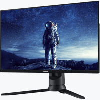 三星(SAMSUNG) F24G35TFWC 23.8英寸1ms响应144Hz高刷 防撕裂同步技术 微边设计 升降旋转支架滤蓝光爱眼不闪屏全高清电竞显示器(DP+HDMI+VGA)