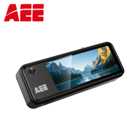 AEE DSJ-P3 工牌记录仪4G 浅灰色128G WIFI+独立定位胸牌4G触摸蓝牙