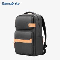 新秀丽(Samsonite)双肩包电脑包男女16英寸大容量商务旅行休闲通勤背包 高中大学生