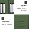 汉诺鑫威铁皮更衣柜宿舍储物柜钢制内务柜制式绿皮衣帽柜子绿色9门更衣