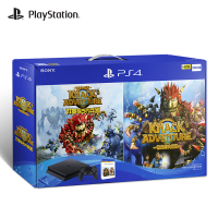 索尼(SONY)PlayStation 4 PS4 500GB黑色纳克的大冒险双碟欢乐套装 国行游戏机