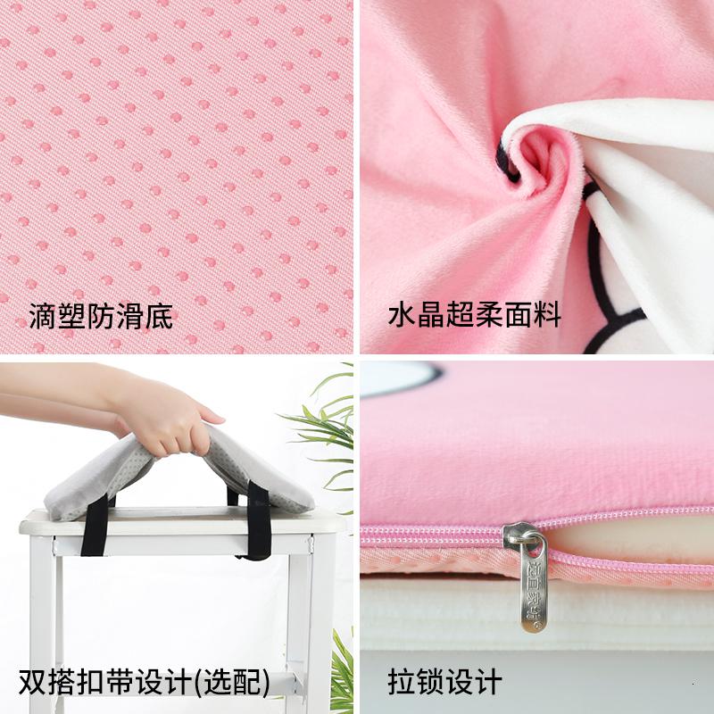 家柏饰(CORATED)记忆棉情侣坐垫学生教室男女凳子椅子座垫宿舍椅垫软垫子高清大图