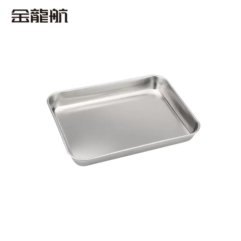 金龙航 不锈钢方盆/个 25*30*6cm