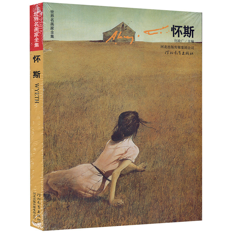 [正版]满2件减2元怀斯世界名画家全集 怀斯.A.Wyeth第2版何政广怀斯的生涯与艺术 怀乡写实大师荣获自由勋章艺术