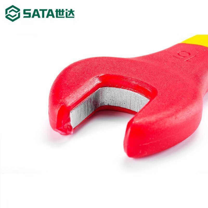 世达(SATA)41316 VDE绝缘开口扳手16MM(单位:个)高清大图