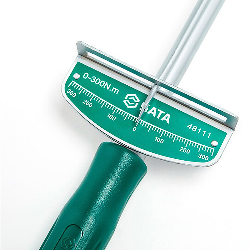 指针式公斤扳手扭力力矩扳手 汽车维修加长型300n 套筒扭力扳手