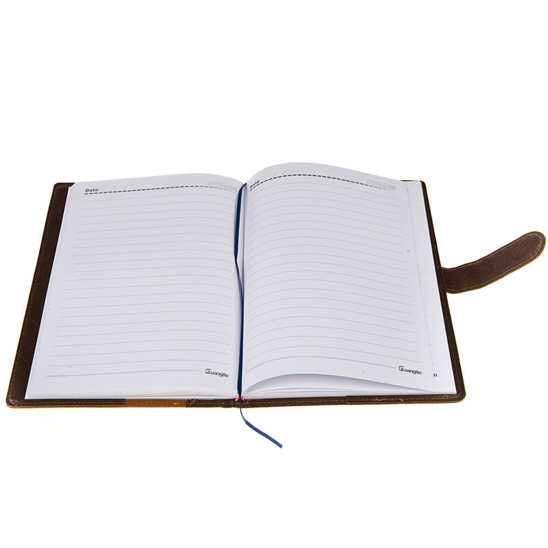 广博(GuangBo) GB25708 皮面本 25K 120页 1本装 棕黄 单位:本高清大图