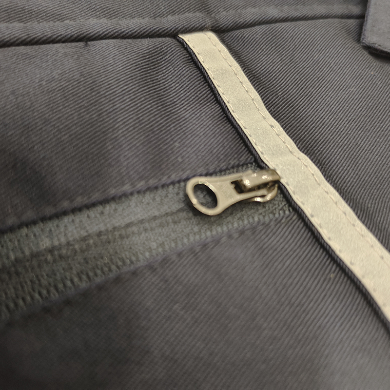 需耀 工作服套装 2668藏蓝短袖 套高清大图