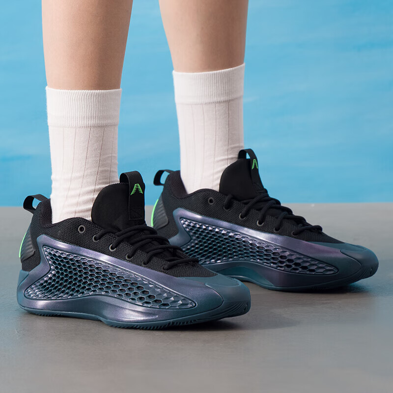 阿迪达斯（adidas）男鞋新款运动鞋ANTHONY EDWARDS 1缓震耐磨篮球鞋JQ6135 ZP高清大图