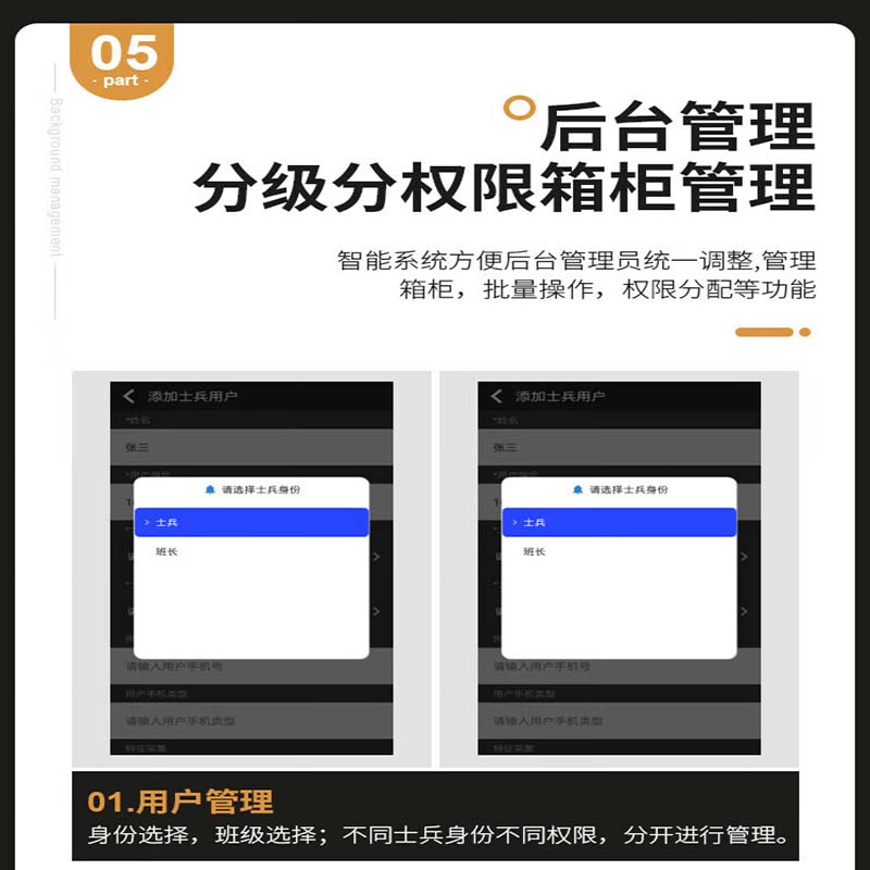智能手机柜电子设备寄存管理柜手机存放柜 50门人脸识别+指纹高清大图