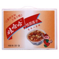 娃哈哈桂圆莲子八宝粥280g*12罐整箱营养早餐 包邮