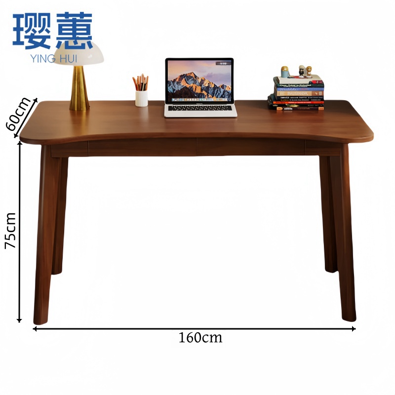 实木书桌学习桌子高清大图