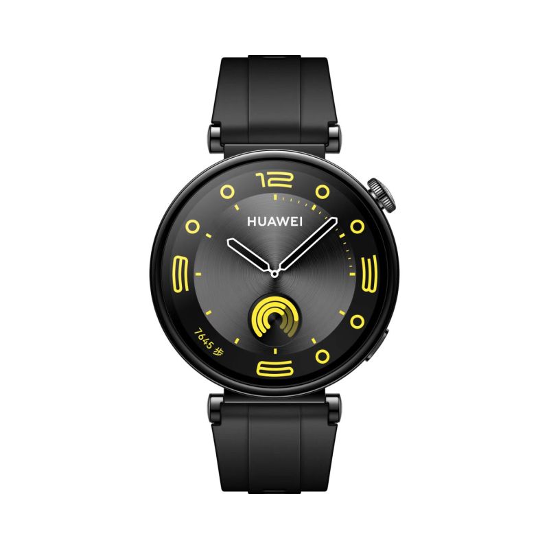 华为/HUAWEI WATCH GT4(41mm)幻夜黑 真皮表带 智能手表 蓝牙电话 腕上微信 健康监测 100+运动模式 5ATM防水 音乐播放 NFC公交门禁 无线充电