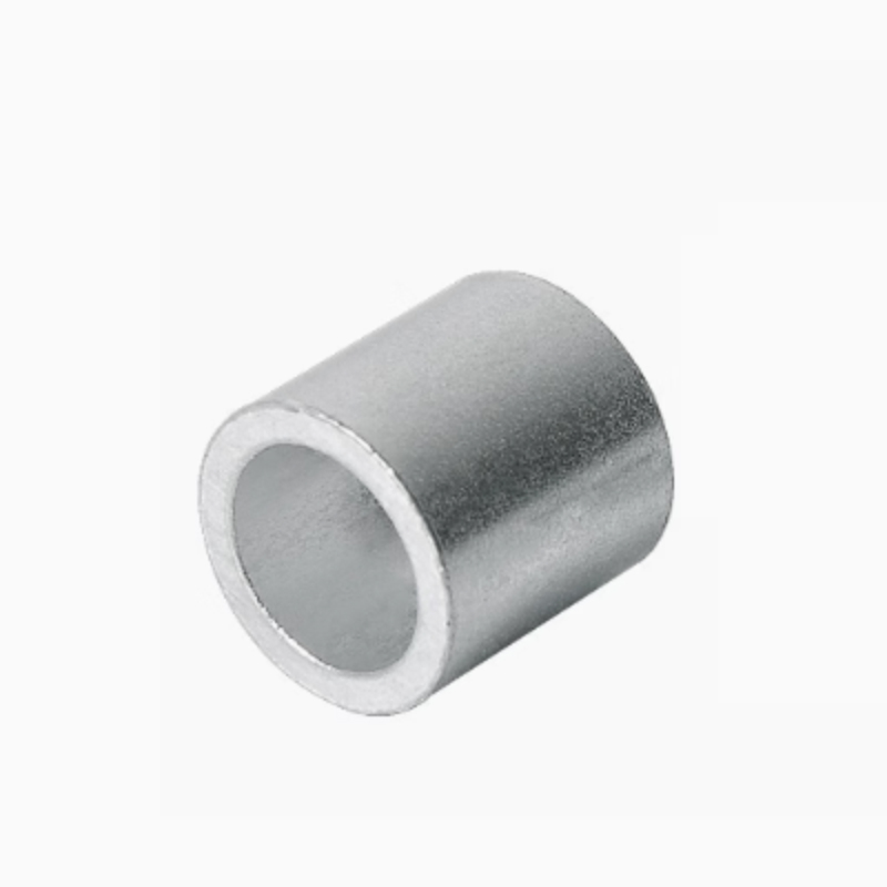 新凯益 钢丝绳用圆形铝套铝夹头 圆形铝套M0.8 个高清大图