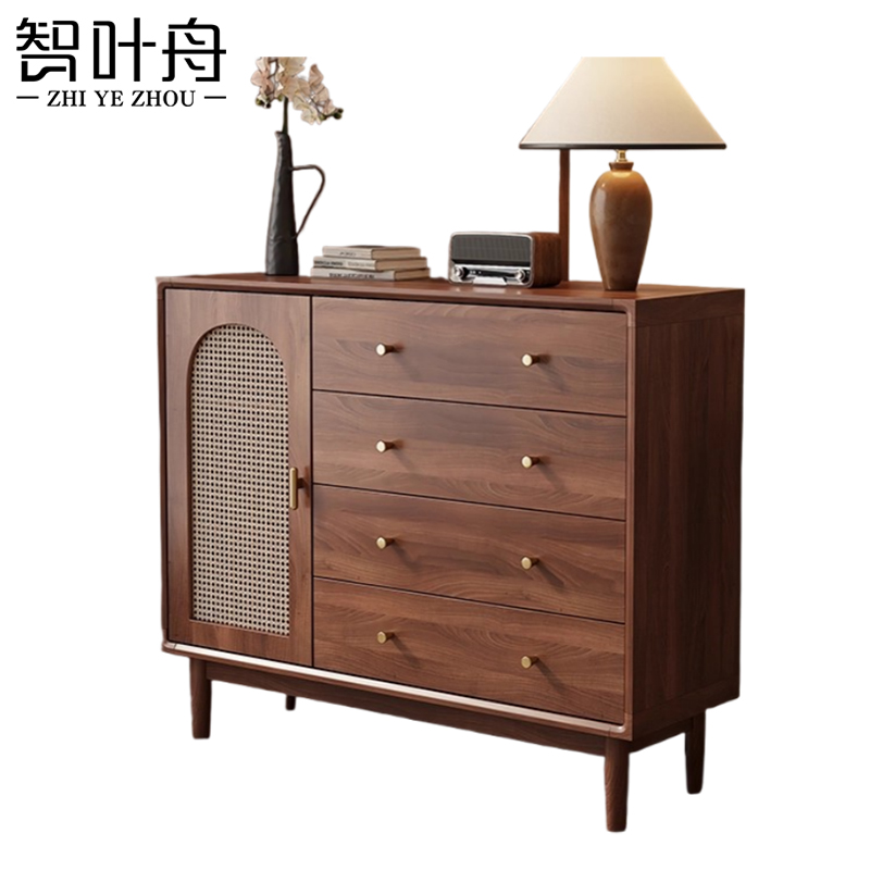 智叶舟储物柜120*40*100cm台高清大图