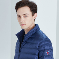 雅鹿清仓羽绒服男士短款2019年新款修身轻薄羽绒服休闲外套男