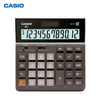 卡西欧 CASIO DH-12BK 5号电池 12位 计算器