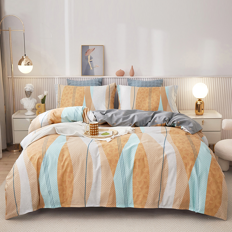 唐纳家纺 全棉四件套-金城之恋 200*230CM- TN-KT22022高清大图