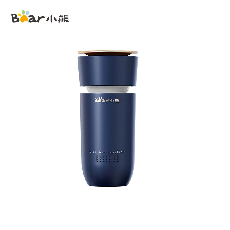 小熊(Bear)空气净化器家用小型除味除菌神器车载专用迷你净化器 JHQ-D03X2