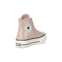 匡威(CONVERSE)高帮厚底闪粉帆布鞋女经典增高休闲鞋街头潮人运动