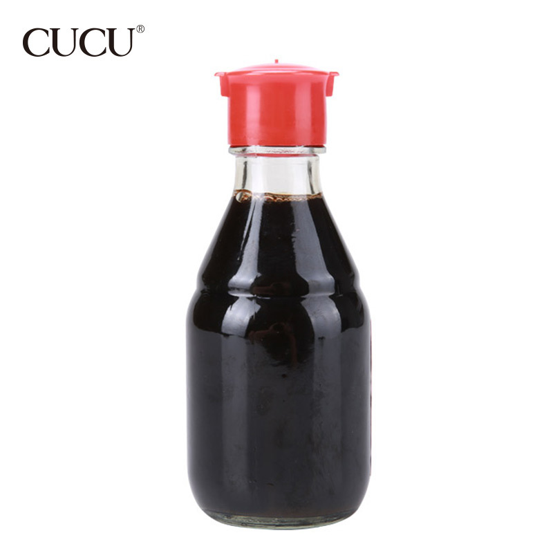 CUCU 蟹醋山西特产陈醋饺子醋食醋家用凉拌醋大闸蟹醋160ml*3瓶