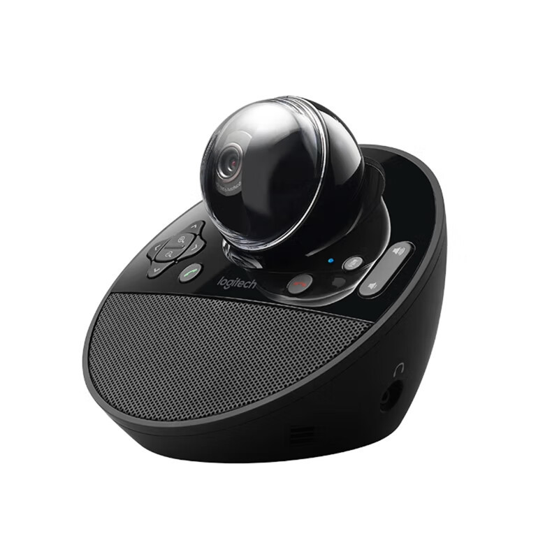 罗技(Logitech)BCC950高清商务网络摄像头 会议视频摄像头 直播摄像头 1080P 遥控摄像头