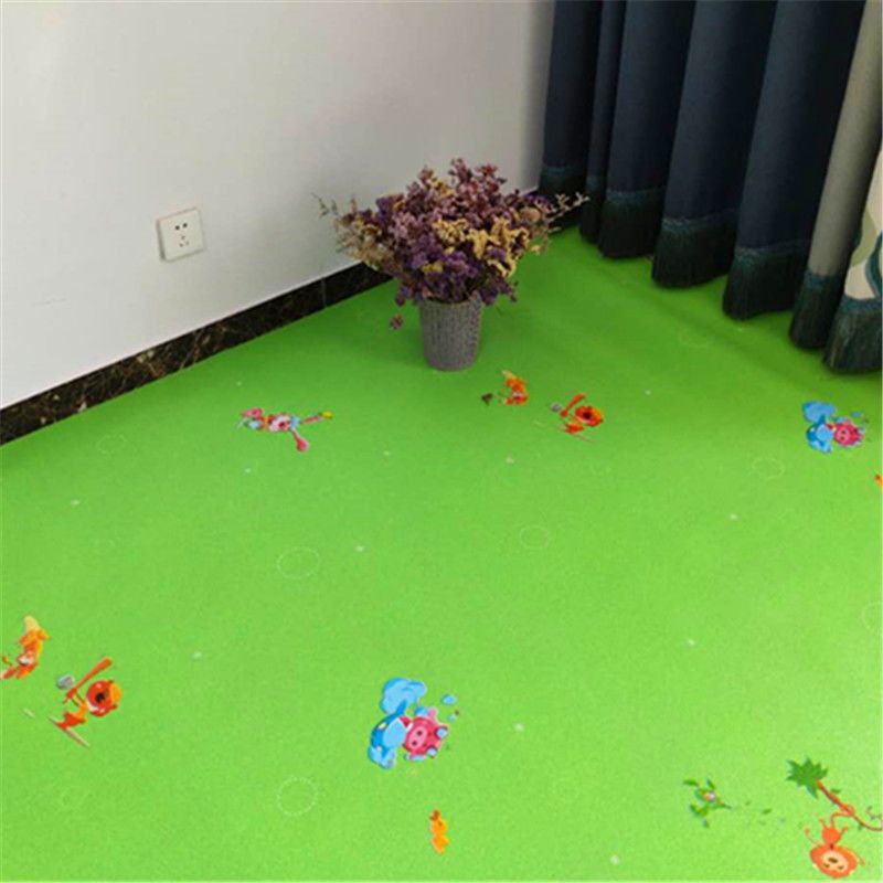 幼儿园pvc地胶地板卡通环保塑胶地板革儿童家用房耐磨防滑塑料 5平方以下默认发样品