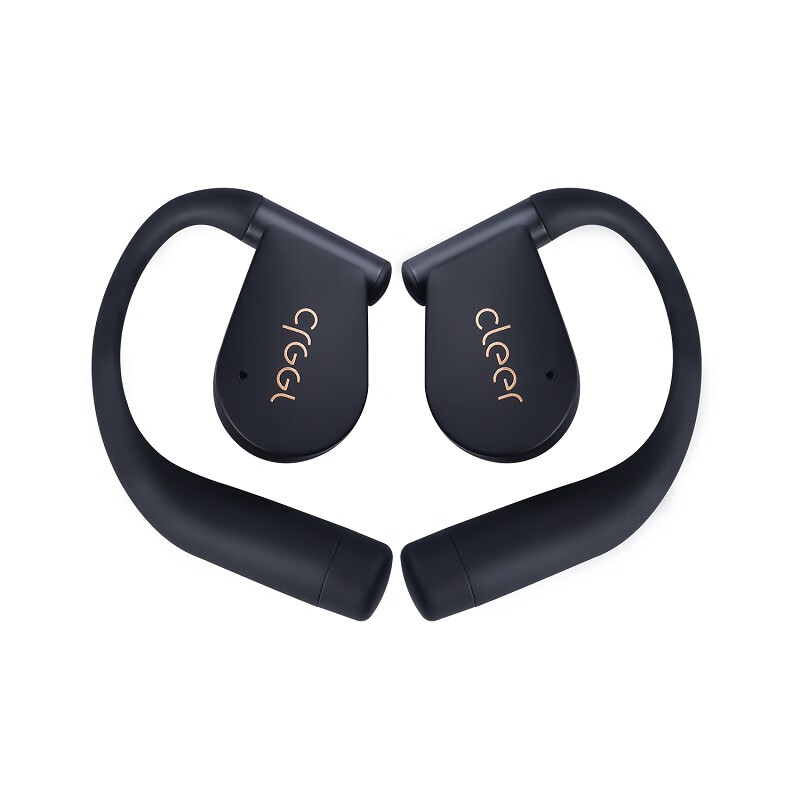 CLEER ARC Air2开放式AI蓝牙耳机(荟品定制版),黑色