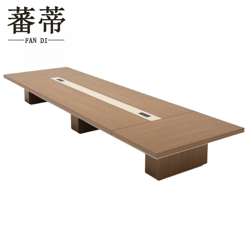 蕃蒂长条桌2.4米张高清大图