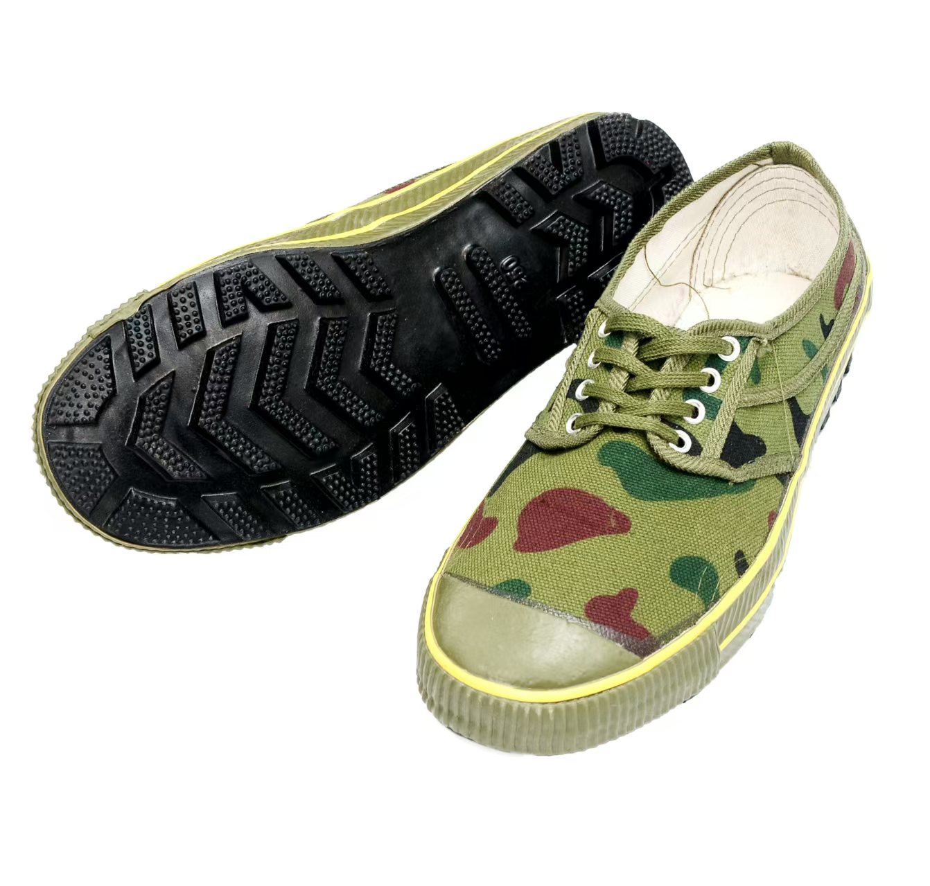 浩港 迷彩解放鞋36~46码 双高清大图