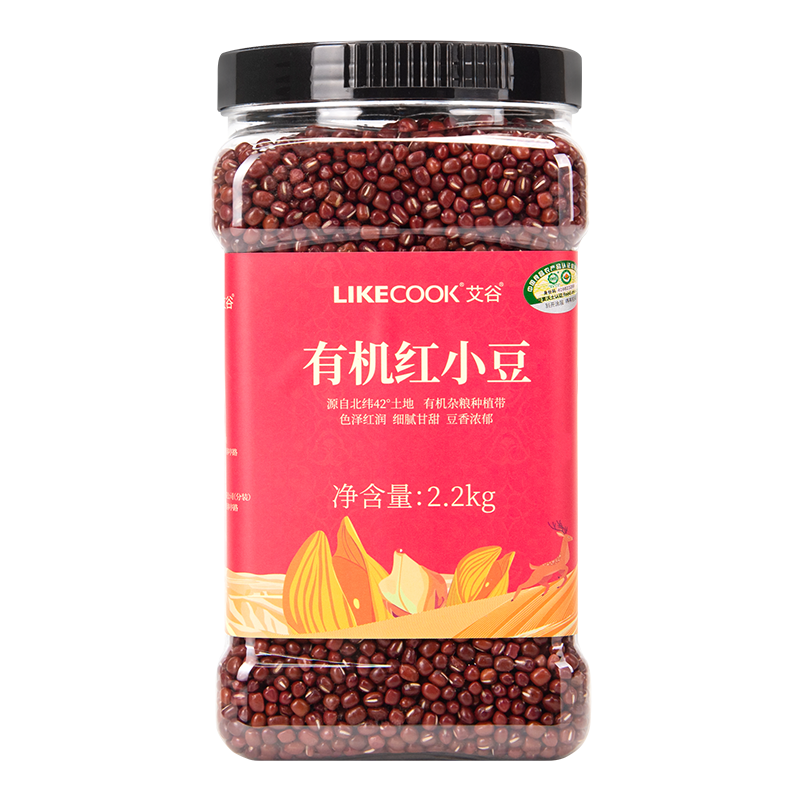 艾谷 有机红小豆2.2kg