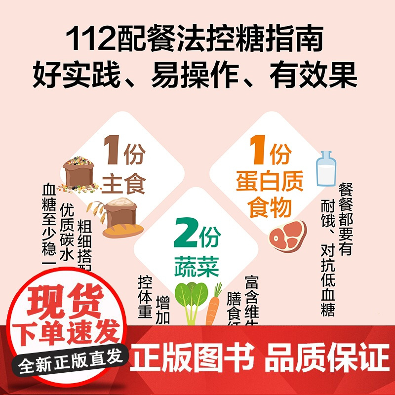 生活-控血糖护心脑食养全家一本就够糖尿病血糖饮食控糖资深营养师30余年控糖经验分享带你实践112配餐法张晔 24小时动态