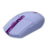 罗技(Logitech) G304 LIGHTSPEED无线鼠标 游戏鼠标 轻质便携 吃鸡鼠标 绝地求生 鼠标宏 淡紫