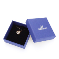 施华洛世奇(SWAROVSKI) 玫瑰金色跳动的心水晶项链 女士 人造水晶 送恋人5272364