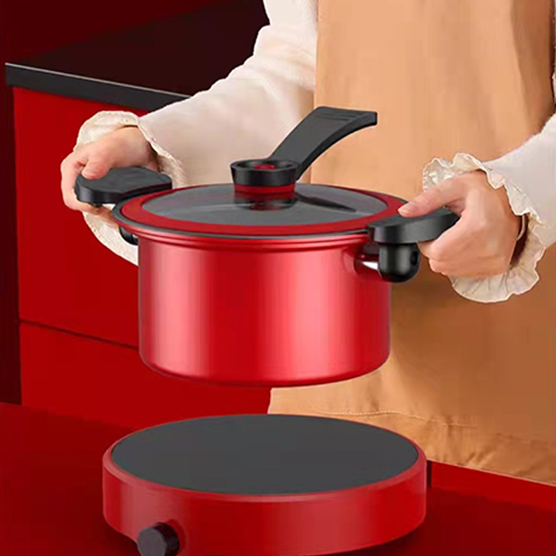 艾姆德-(EMUND) 微压快煮 省时节能 防烫手柄微压锅 锅具 红火今生微压锅-DG-WY22高清大图