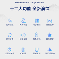 纽曼户外GPS定位器 N50-M12 迷你版+1年流量 防丢失gps儿童定位器老人小孩宝宝防走失个人找人