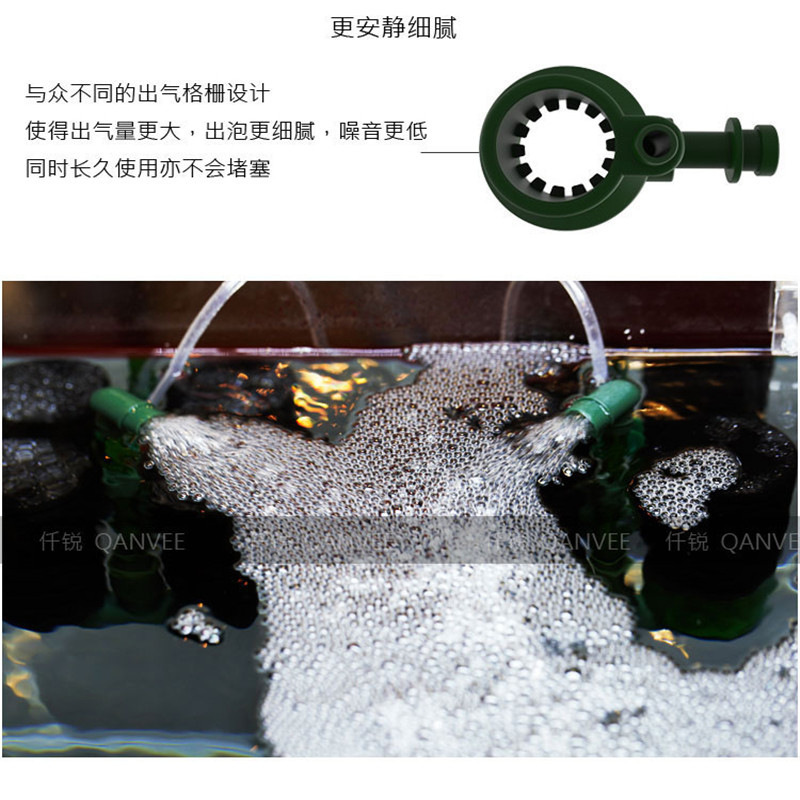 信友水妖精迷你小型双头鱼缸过滤器流化床反气举三合一吸便器高清大图