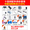 诺仪 中频理疗仪JQ-888 中频脉冲综合治疗仪家用医用多功能经络疏通光波康复针灸肩周炎治疗按摩器