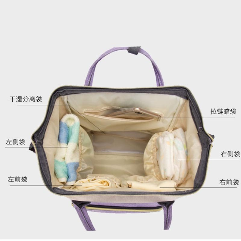 妈妈包母婴包妈咪包时尚简约大容量双肩包婴儿外出四季通用背包孕产妇用品妈咪包