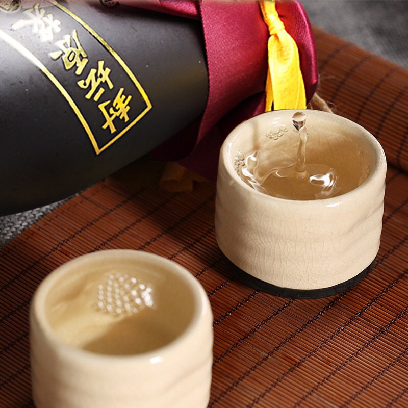 [酒厂自营]洋河镇白酒 古封檀 精美小瓶 封坛原浆 粮食酒 42度150ml 原浆酒 婚庆喜宴酒水 整箱20瓶 特价