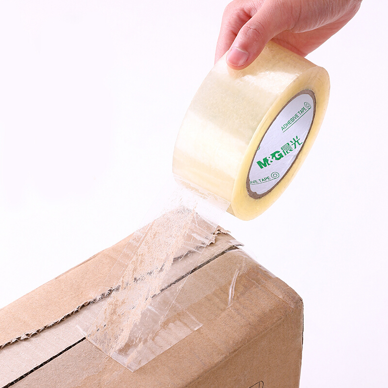 晨光(M&G)AJD95784 封箱胶带 普惠普透48mm*100y 6卷高清大图