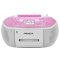 熊猫CD860录音机收录机磁带复读机播放机cd机光盘DVD胎教多功能胎教机光碟机磁带播放器光盘一体机学英语音响 红色