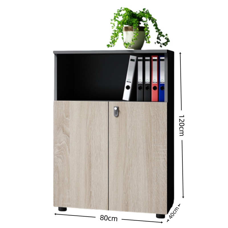 智叶舟办公矮柜80*40*120cm台高清大图